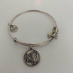 Alex and Ani Because I Love You Charm Bracelet